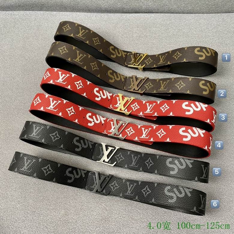 LV Belt 40mmX95-125cm 7D23